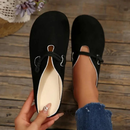 Suede Round Toe Loafers