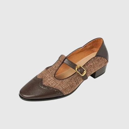 Buckle Strap Mary Jane Loafers