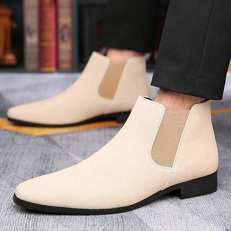 Men's Chelsea Boots – Red Brown Classic Ankle