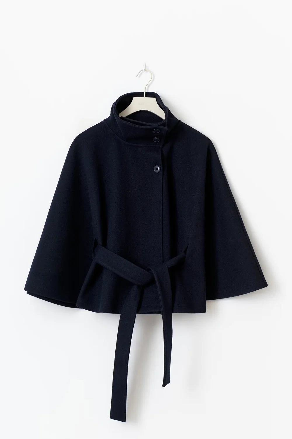 Sofia | Belted Cape Coat