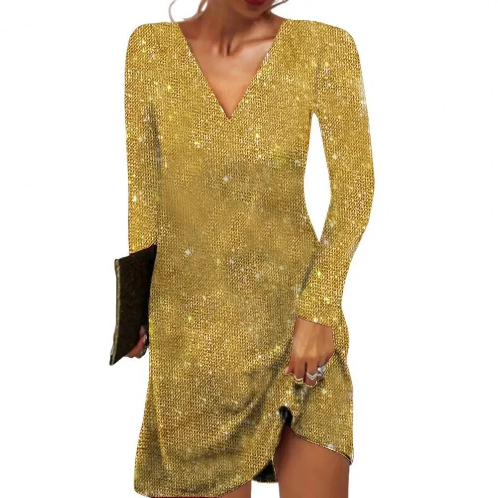 Sequin Mini Dress
