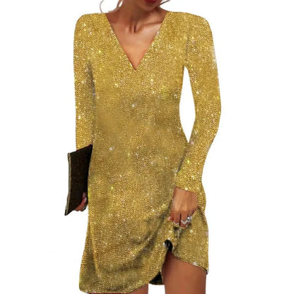 Sequin Mini Dress