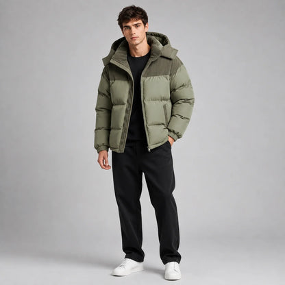 Men's Hooded Puffer Jacket