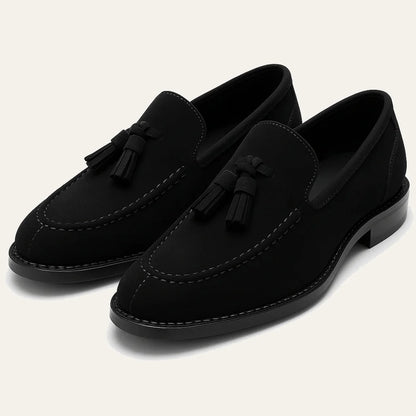 Men's Loafers Suede Tassel Slip-On