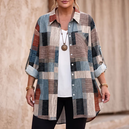 Plaid Flannel Button Up Shirt