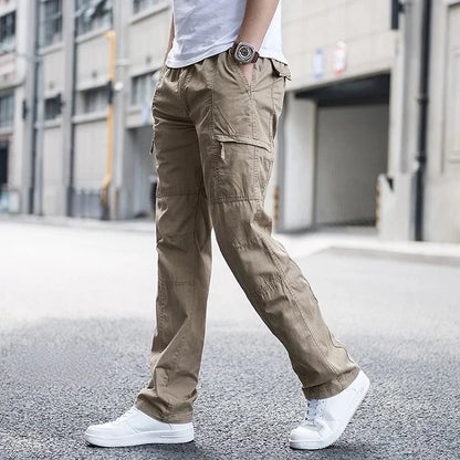Men's Straight Fit Cargo Pants
