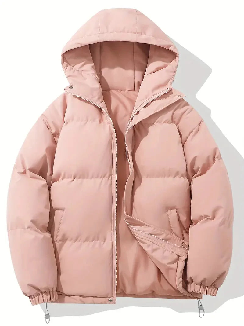 Men's Hooded Puffer Jacket Quilted