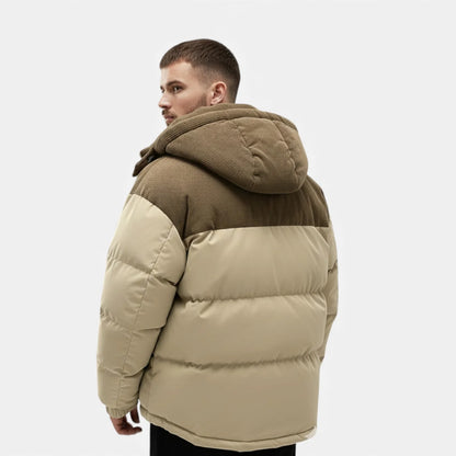 Men's Hooded Winter Puffer Jacket