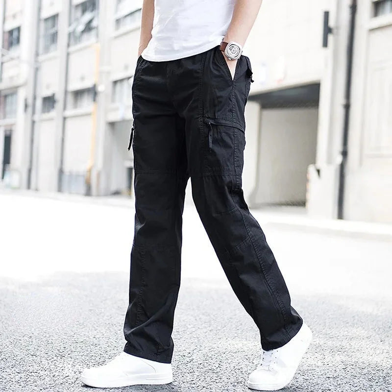 Men's Straight Fit Cargo Pants