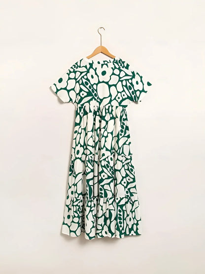 Floral Print Maxi Dress