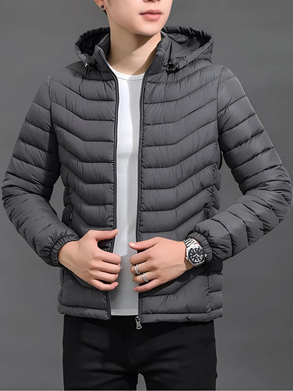 Men's Hooded Winter Puffer Jacket