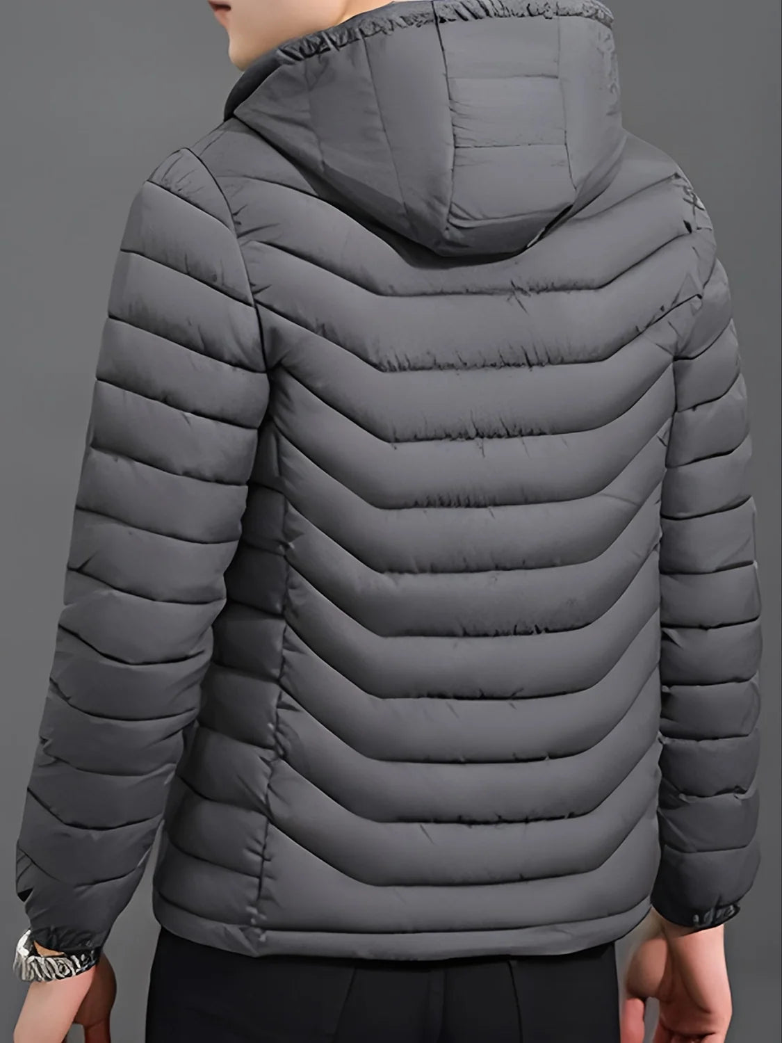 Men's Hooded Winter Puffer Jacket