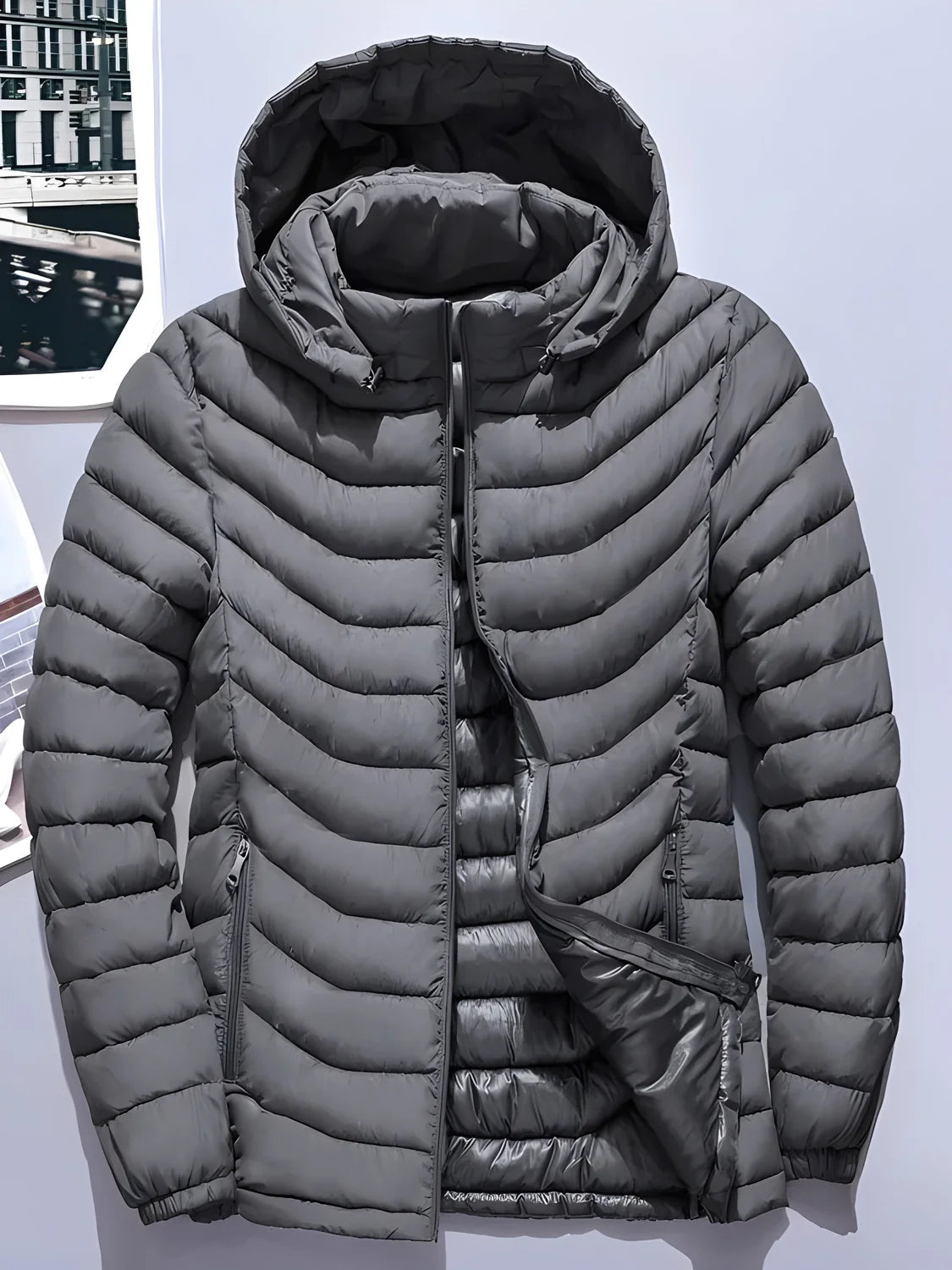 Men's Hooded Winter Puffer Jacket