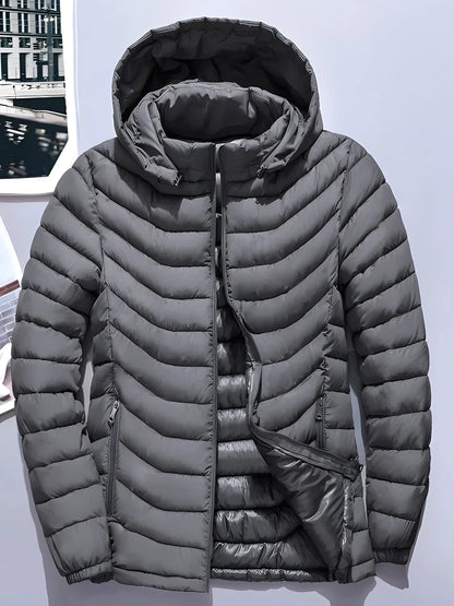 Men's Hooded Winter Puffer Jacket