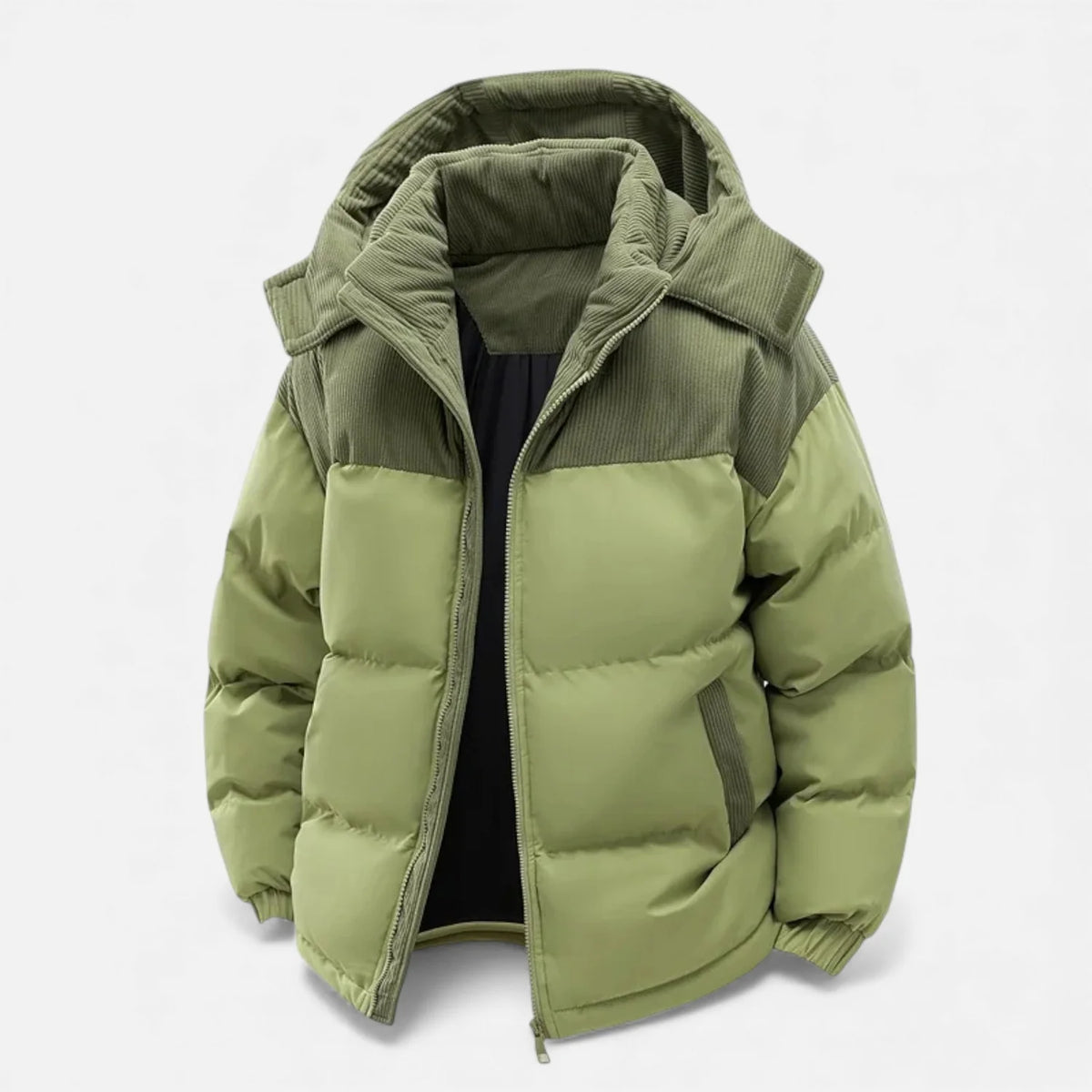 Men's Hooded Winter Puffer Jacket