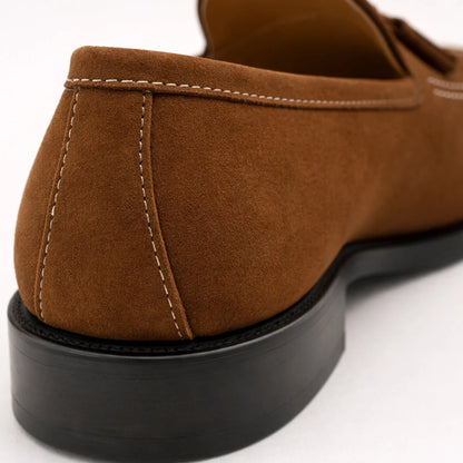 Men's Loafers Suede Tassel Slip-On
