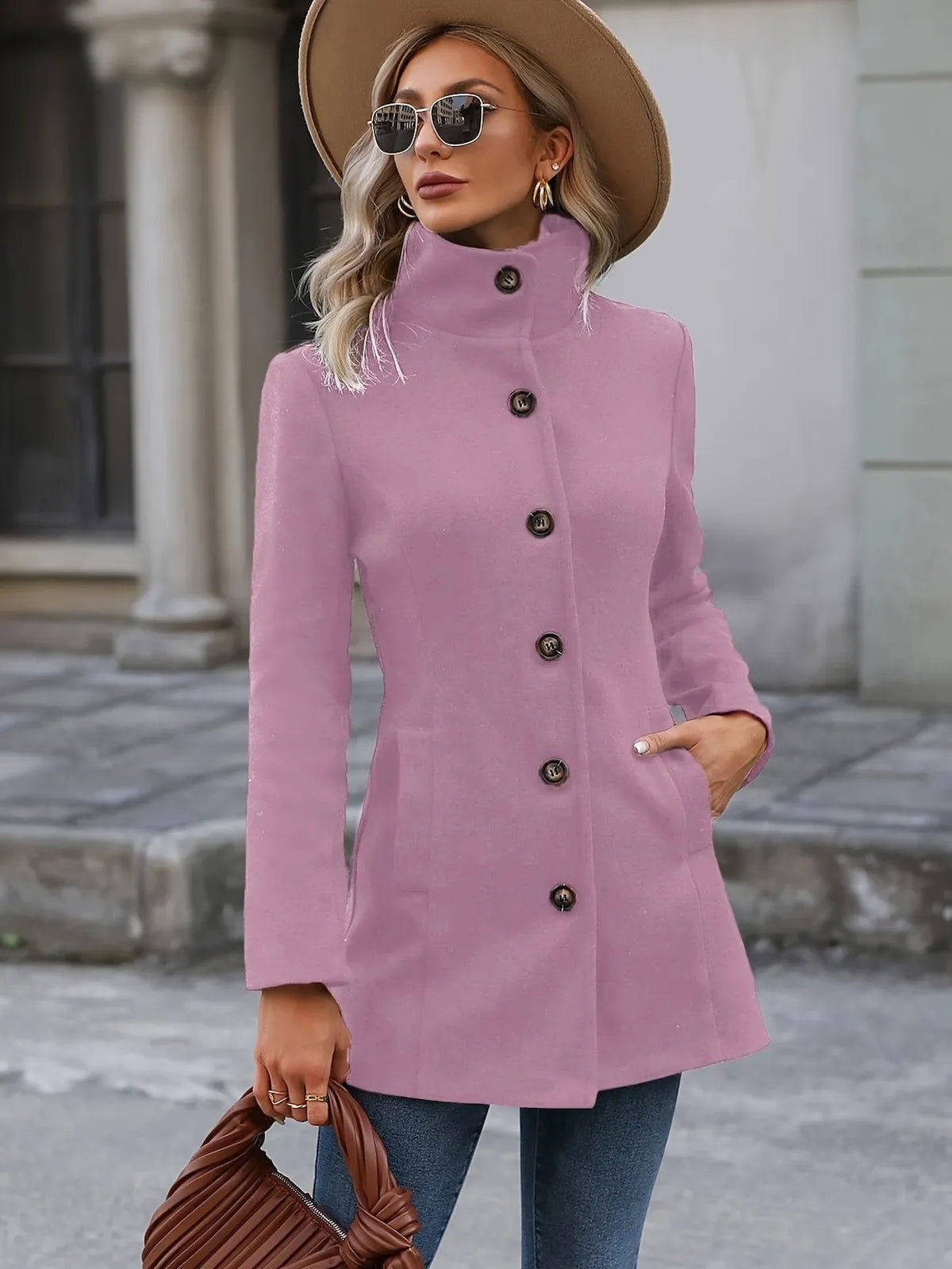 Women's Belted Mid-Length Trench Coat - view 4