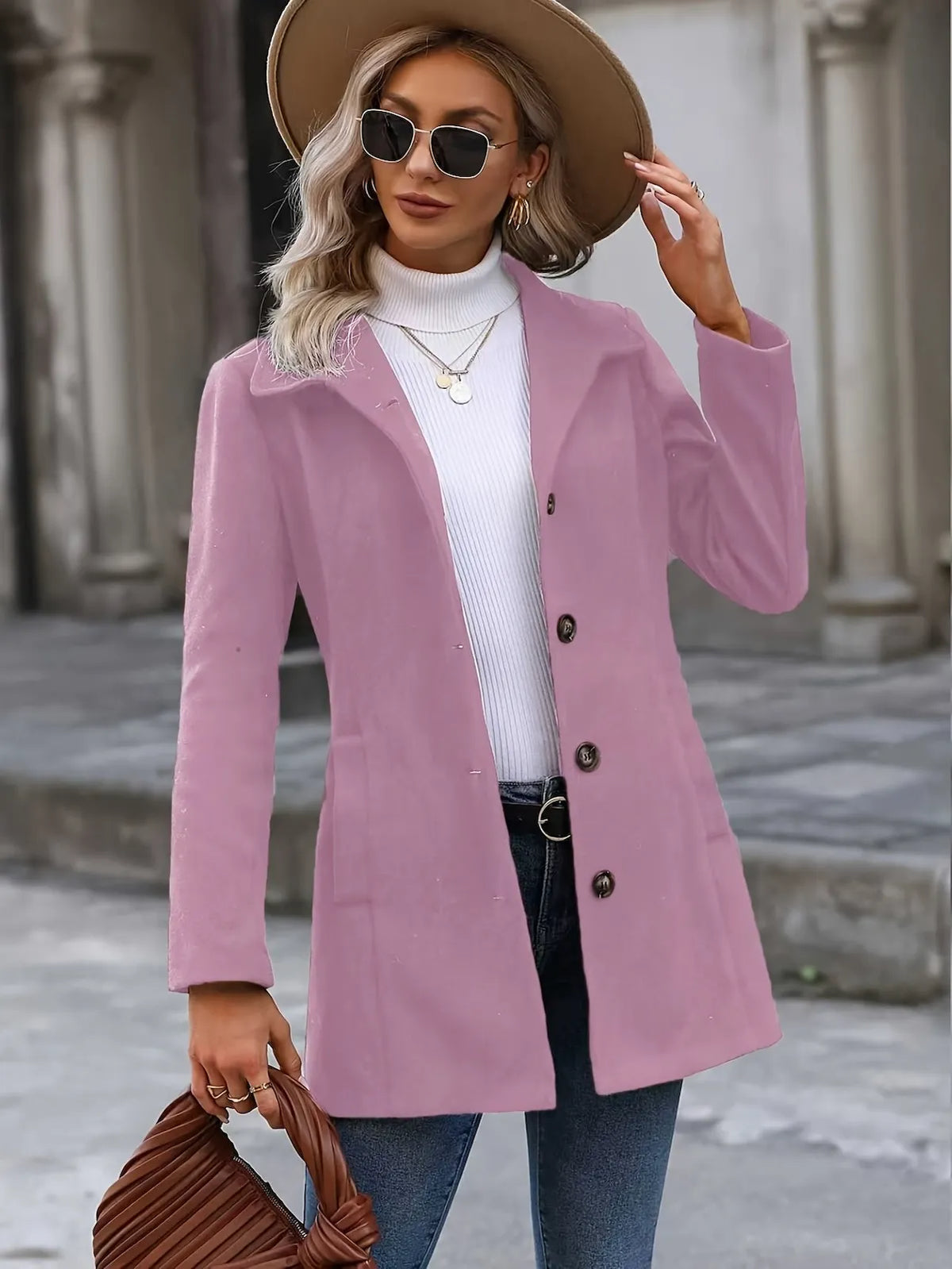 Women's Belted Mid-Length Trench Coat - view 5