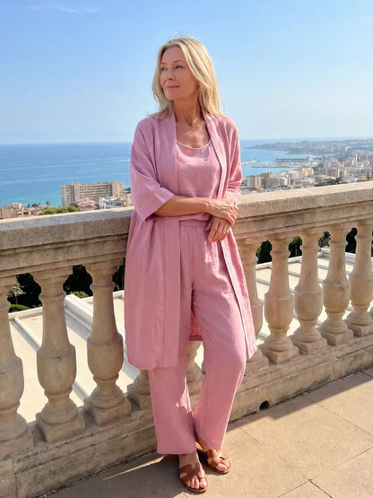 Women's Three-Piece Wide-Leg Set - view 5